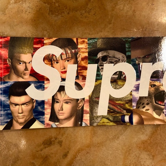Supreme Street Fighter Box Logo + Supreme Yohji Yamamoto Stickers New Authentic - Picture 4 of 6